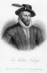 Sir Walter Raleigh, Druck von S. Freeman